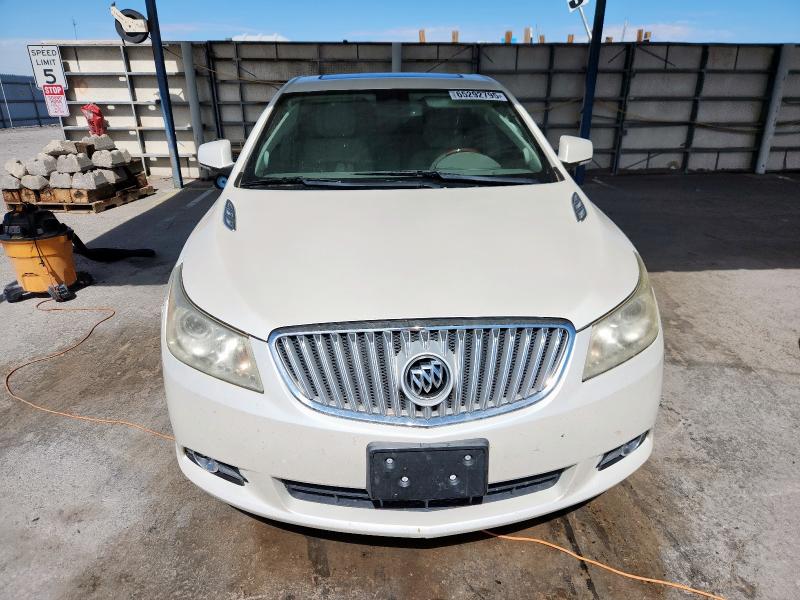 1G4GE5GDXBF380708 - 2011 BUICK LACROSSE CXS WHITE photo 5
