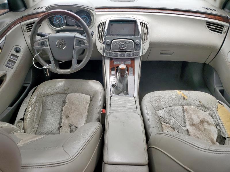 1G4GE5GDXBF380708 - 2011 BUICK LACROSSE CXS WHITE photo 8