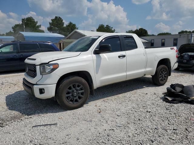 5TFRY5F16LX264963 - 2020 TOYOTA TUNDRA DOUBLE CAB SR/SR5 WHITE photo 1