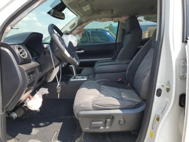 5TFRY5F16LX264963 - 2020 TOYOTA TUNDRA DOUBLE CAB SR/SR5 WHITE photo 7