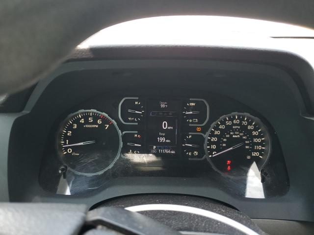 5TFRY5F16LX264963 - 2020 TOYOTA TUNDRA DOUBLE CAB SR/SR5 WHITE photo 9