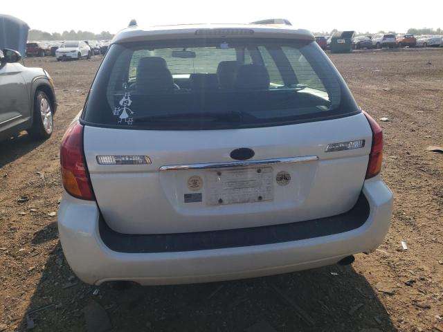 4S3BP616877337768 - 2007 SUBARU LEGACY 2.5I WHITE photo 6