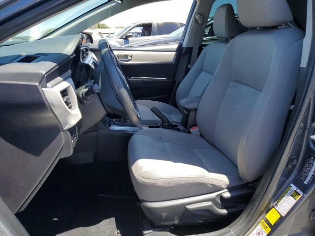 5YFBURHE7GP402552 - 2016 TOYOTA COROLLA L CHARCOAL photo 7