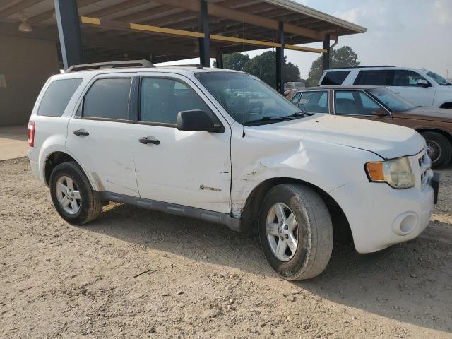 1FMCU49339KD10436 - 2009 FORD ESCAPE HYBRID WHITE photo 4