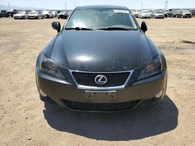 JTHCK262472014461 - 2007 LEXUS IS 250 BLACK photo 5