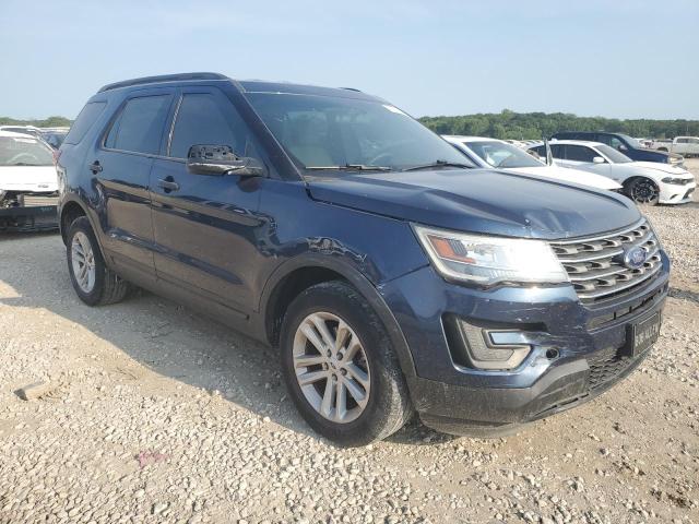 1FM5K8B86GGD02567 - 2016 FORD EXPLORER BLUE photo 4