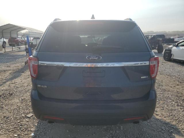 1FM5K8B86GGD02567 - 2016 FORD EXPLORER BLUE photo 6