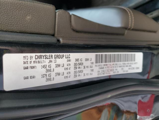 1C4RJFJT6EC106328 - 2014 JEEP GRAND CHER SUMMIT 黑色 照片 12