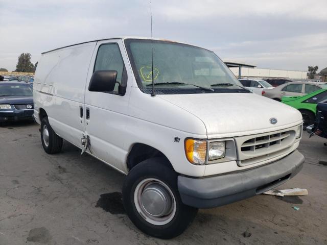 1FTSE34L52HA58688 - 2002 FORD ECONOLINE E350 SUPER DUTY VAN WHITE photo 1