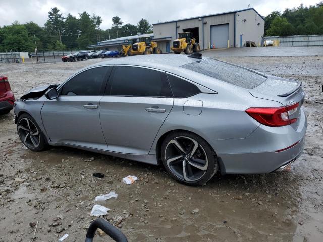 1HGCV2F32MA031182 - 2021 HONDA ACCORD SPORT GRAY photo 2