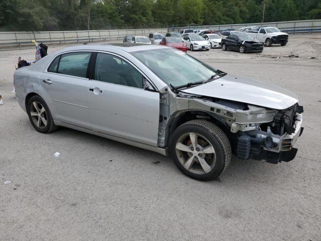 1G1ZC5E01CF257554 - 2012 CHEVROLET MALIBU 1LT 银色 照片 4
