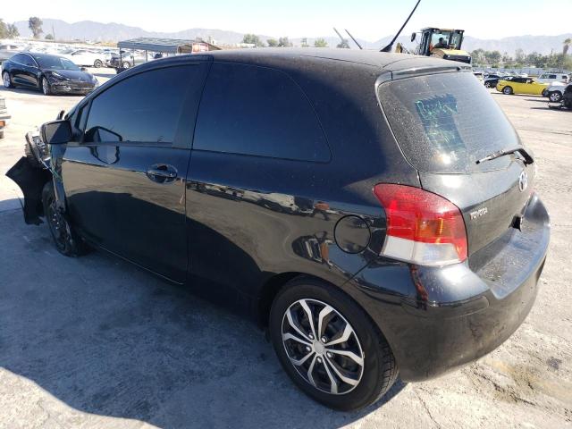 JTDJT4K31A5295740 - 2010 TOYOTA YARIS BLACK photo 2