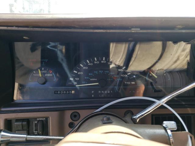 1G3AG54NXP6422819 - 1993 OLDSMOBILE CUTLASS CI S Qəhvəyi foto 9