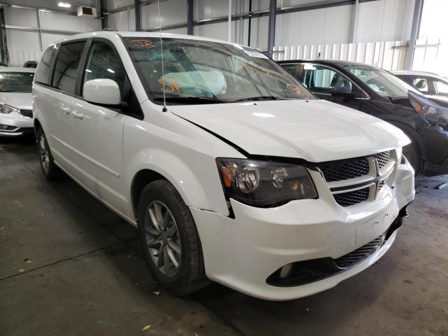 2C4RDGEG0ER385390 - 2014 DODGE GRAND CARA R/T WHITE photo 1