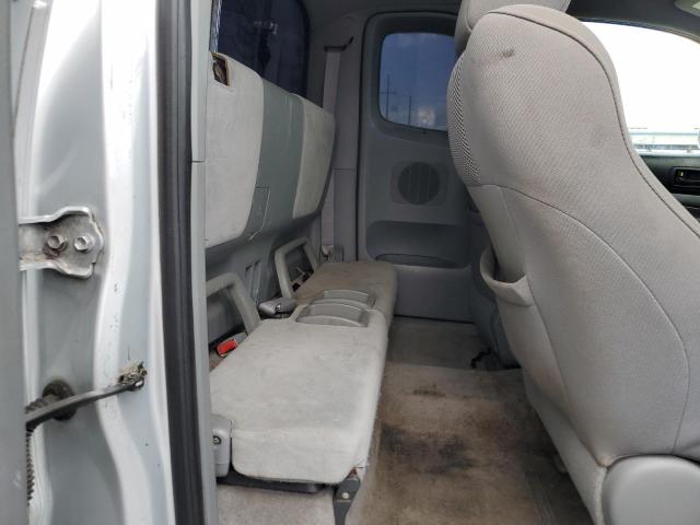 5TETU62N56Z166228 - 2006 TOYOTA TACOMA PRERUNNER ACCESS CAB SILVER photo 10