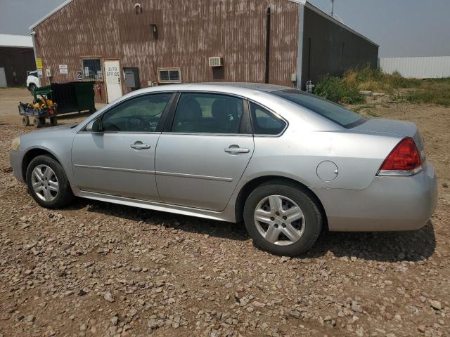 2G1WA5ENXA1245489 - 2010 CHEVROLET IMPALA LS SILVER photo 2