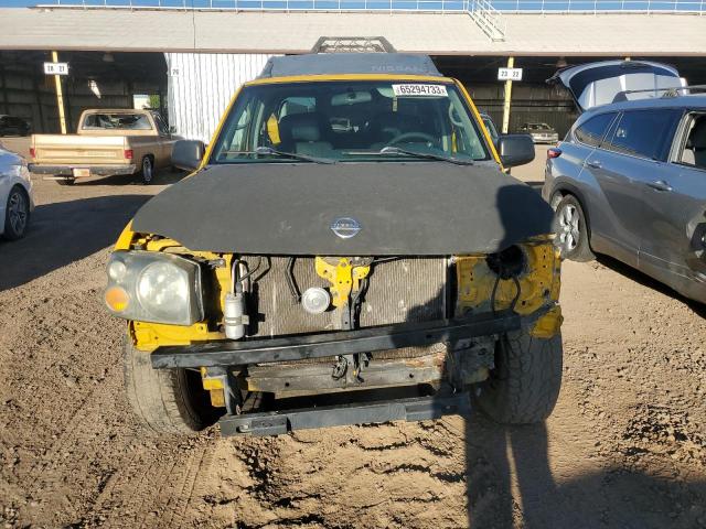 1N6MD27Y72C369045 - 2002 NISSAN FRONTIER CREW CAB SC YELLOW photo 5