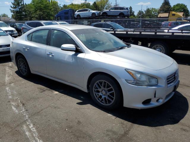 1N4AA5AP8EC485946 - 2014 NISSAN MAXIMA S SILVER photo 4