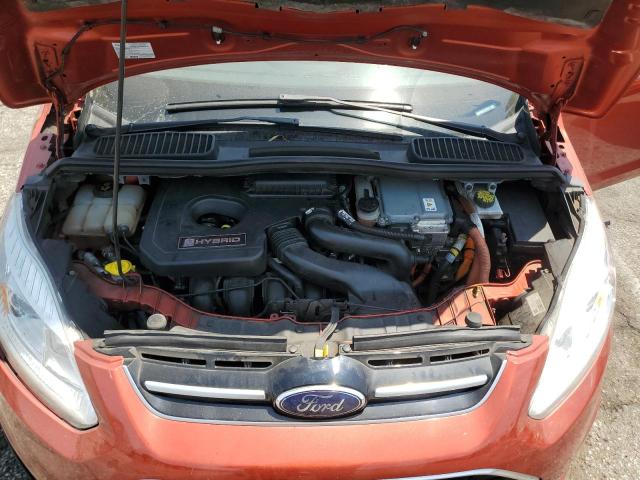 1FADP5AUXJL103220 - 2018 FORD C-MAX SE წითელი ფოტო 11