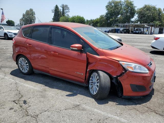 1FADP5AUXJL103220 - 2018 FORD C-MAX SE წითელი ფოტო 4