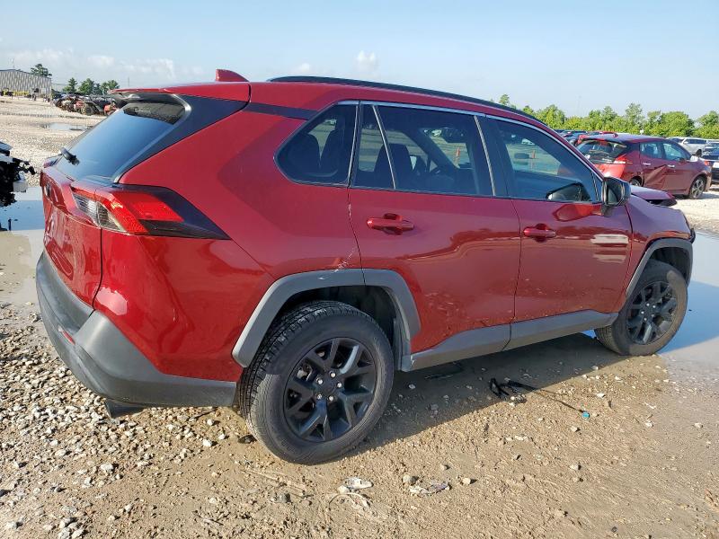 2T3H1RFVXMW169421 - 2021 TOYOTA RAV4 LE RED photo 3