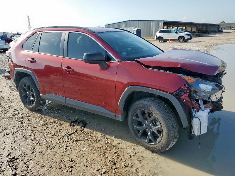 2T3H1RFVXMW169421 - 2021 TOYOTA RAV4 LE RED photo 4