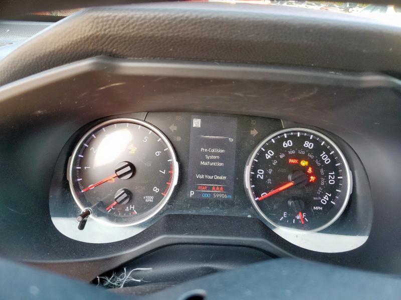 2T3H1RFVXMW169421 - 2021 TOYOTA RAV4 LE RED photo 9