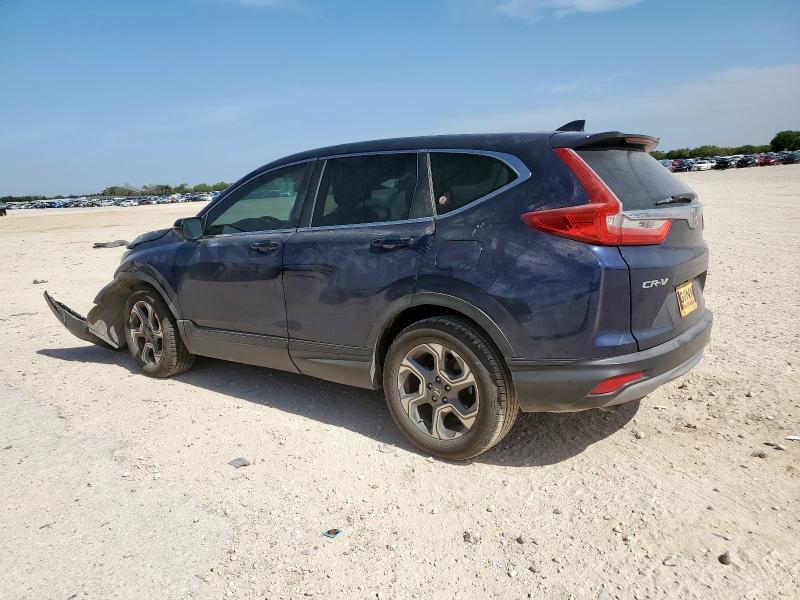 5J6RW1H82KA045826 - 2019 HONDA CR-V EXL Mavi fotoğraf 2