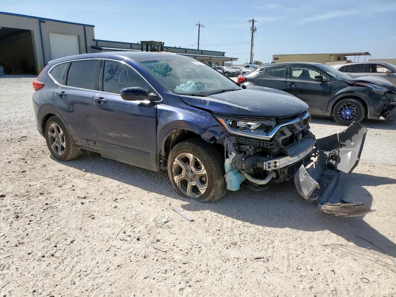 5J6RW1H82KA045826 - 2019 HONDA CR-V EXL Mavi fotoğraf 4