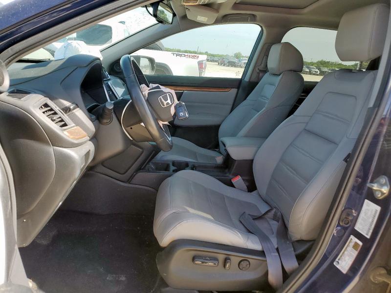 5J6RW1H82KA045826 - 2019 HONDA CR-V EXL Mavi fotoğraf 7