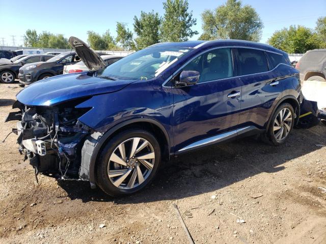 5N1AZ2CS4LN106313 - 2020 NISSAN MURANO SL BLUE photo 1