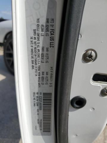 2C3CDZFJXGH309698 - 2016 DODGE CHALLENGER R/T SCAT PACK WHITE photo 12