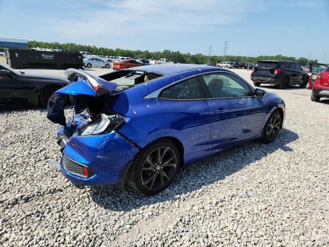 2HGFC4B80LH304782 - 2020 HONDA CIVIC SPORT 蓝色 照片 3