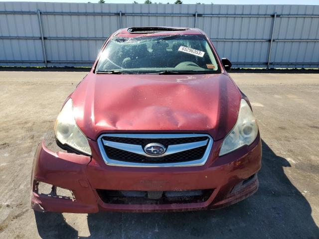 4S3BMBK66B3236244 - 2011 SUBARU LEGACY 2.5I LIMITED MAROON photo 5