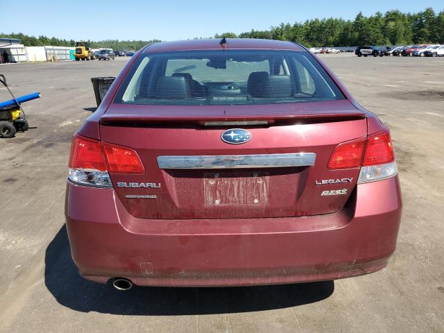 4S3BMBK66B3236244 - 2011 SUBARU LEGACY 2.5I LIMITED MAROON photo 6