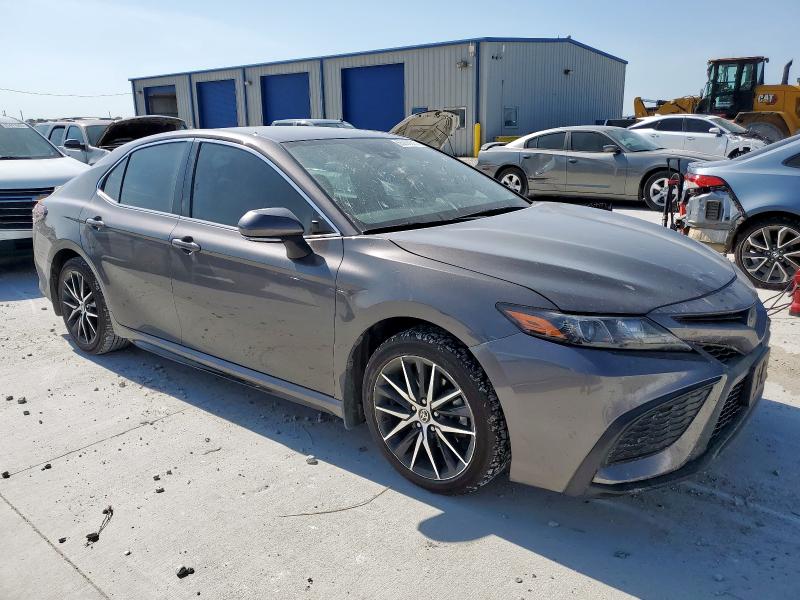 4T1T11AK1PU727114 - 2023 TOYOTA CAMRY SE NIGHT SHADE GRAY photo 4