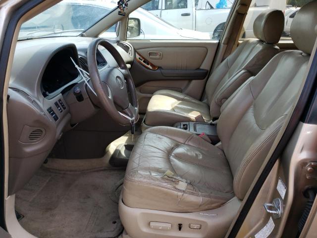 JT6HF10U5X0010115 - 1999 LEXUS RX 300 GOLD photo 7