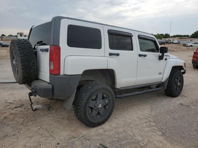 5GTEN13E988136735 - 2008 HUMMER H3 WHITE photo 3