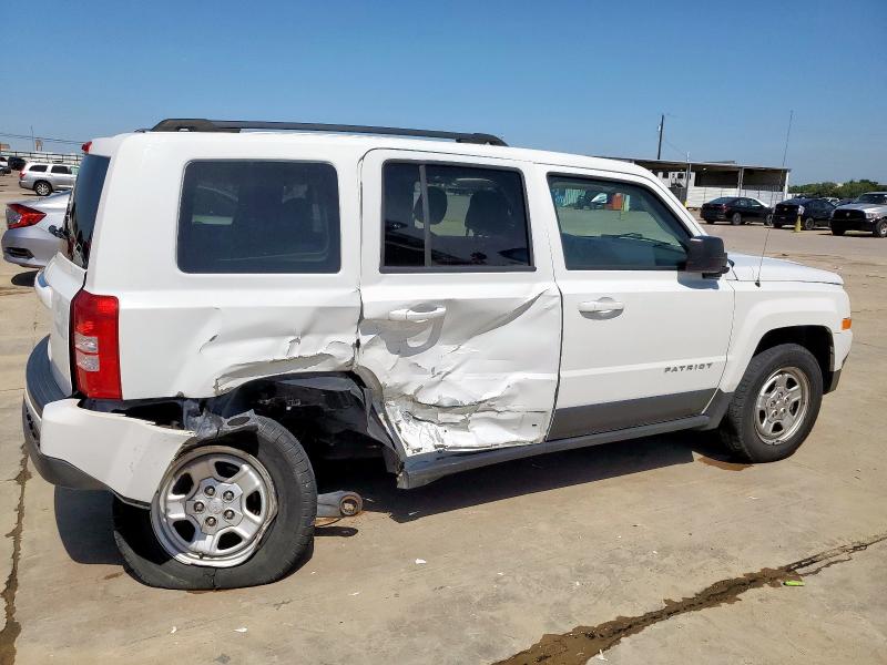 1C4NJRBB5GD670636 - 2016 JEEP PATRIOT SPORT WHITE photo 3