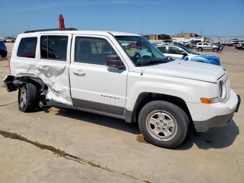 1C4NJRBB5GD670636 - 2016 JEEP PATRIOT SPORT WHITE photo 4