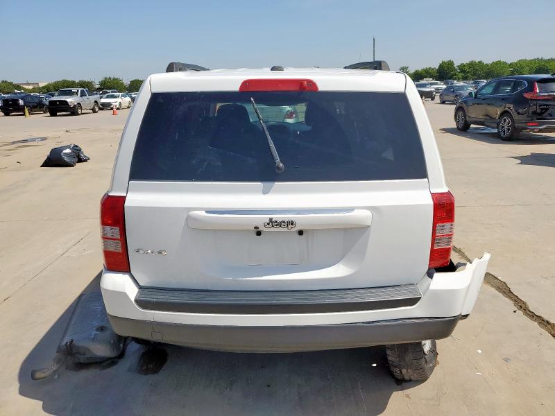 1C4NJRBB5GD670636 - 2016 JEEP PATRIOT SPORT WHITE photo 6