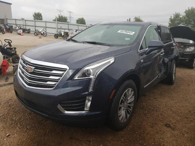 1GYKNCRS7KZ261263 - 2019 CADILLAC XT5 LUXURY CHARCOAL photo 1