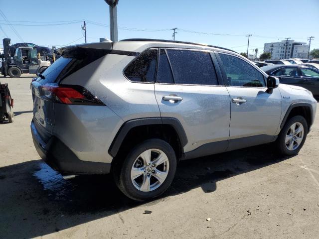 JTMR6RFV4MD020845 - 2021 TOYOTA RAV4 XLE SILVER photo 3