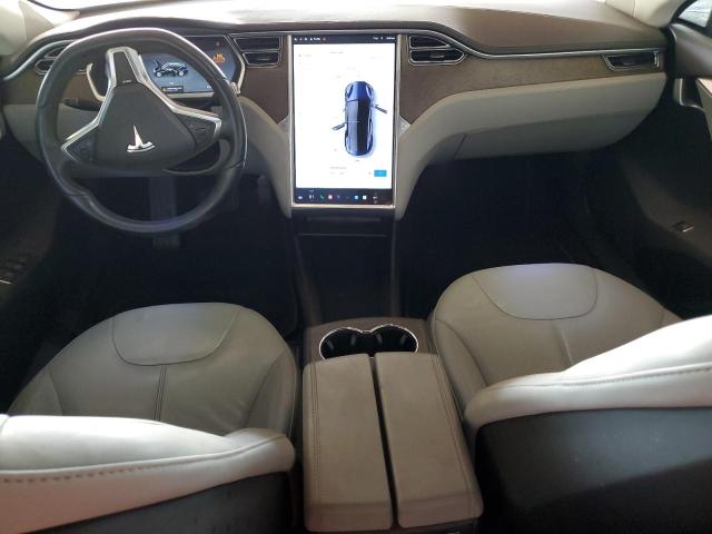 5YJSA1CG7DFP04756 - 2013 TESLA MODEL S BLUE photo 8