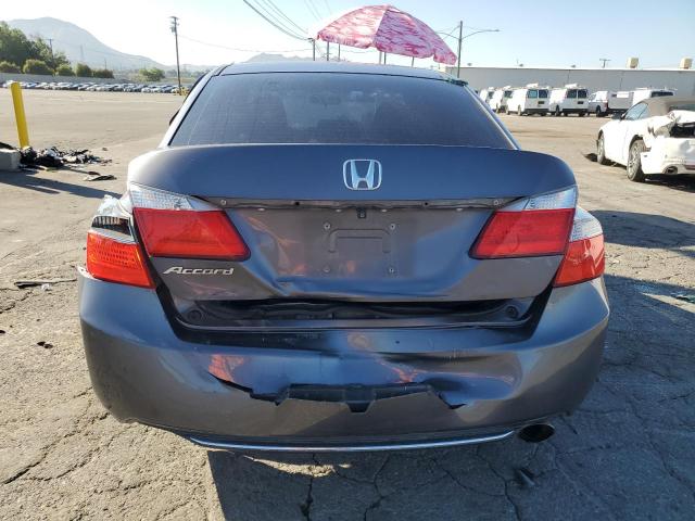 1HGCR2F36EA015881 - 2014 HONDA ACCORD LX GRAY photo 6