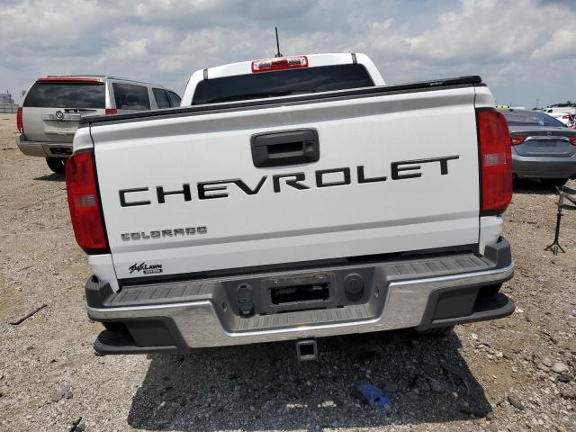 1GCGSBEA7M1230088 - 2021 CHEVROLET COLORADO WHITE photo 6