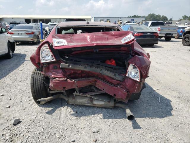 1G1ZE5E76BF173848 - 2011 CHEVROLET MALIBU LTZ Tünd qırmızı foto 6