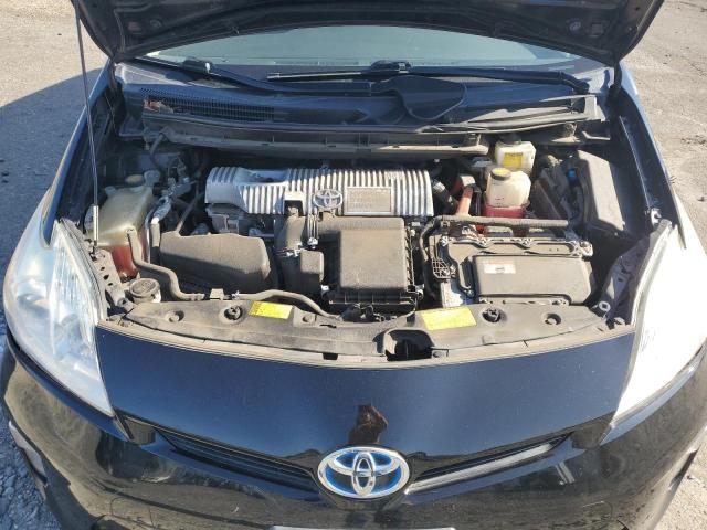 JTDKN3DU8D1718663 - 2013 TOYOTA PRIUS შავი ფოტო 11