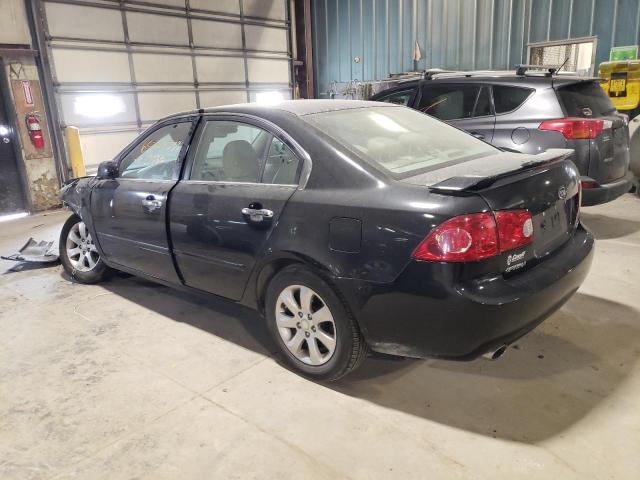 KNAGE124675142403 - 2007 KIA OPTIMA LX BLACK photo 2