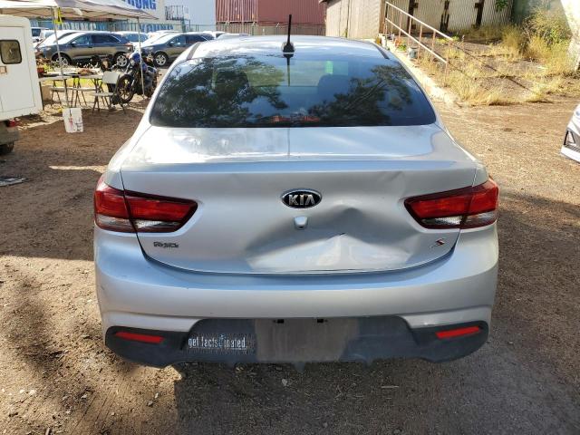 3KPA24AB9KE172740 - 2019 KIA RIO S SILVER photo 6